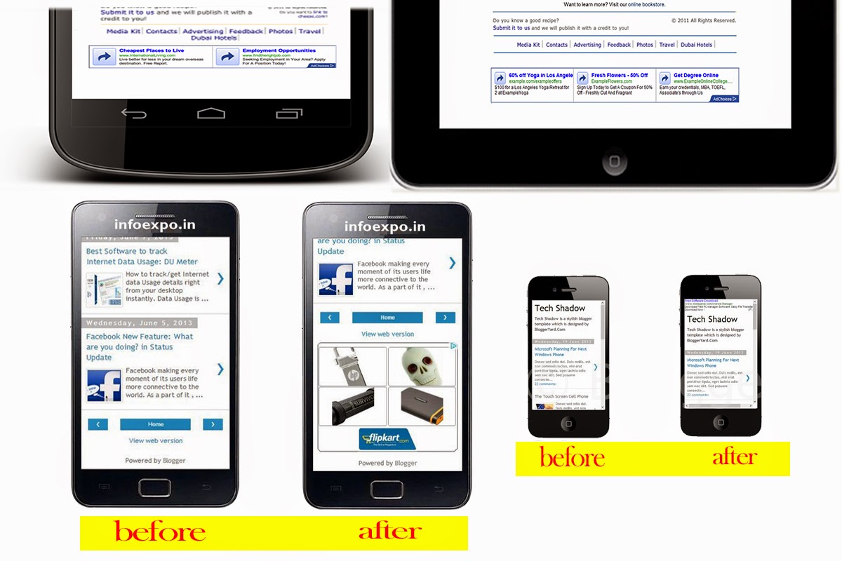 How To Show AdSense Ads in Mobile Version of Blogger Blogs