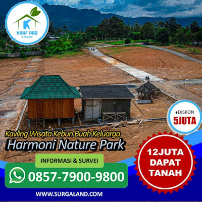 Kavling Murah 50 Jtan Harmoni Nature Park