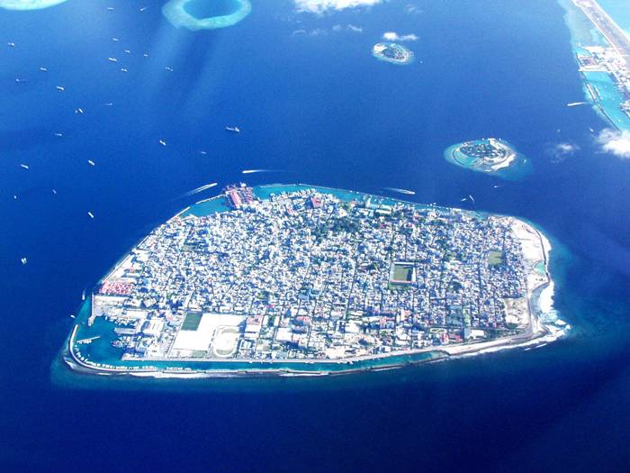 Male, is the capital and most populous city in the Republic of Maldives. It is located at the southern edge of North Malé Atoll (Kaafu Atoll). It is also one of the Administrative divisions of the Maldives. Traditionally it was the King's Island, from where the ancient Maldive Royal dynasties ruled and where the palace was located. The city was also called Mahal.