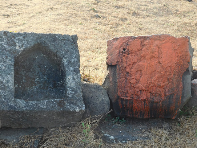 ५ - विसापूर गडाचा उत्तरेला पाण्याचा टाक्यांचा बाजूला असलेला हनुमान