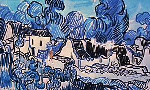 Dreams - Landscape with Cottages