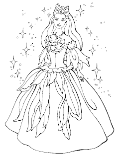 princess barbie coloring pages  minister coloring