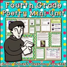 http://www.teacherspayteachers.com/Product/Poetry-Mini-Unit-Fourth-Grade-Test-Prep-229925