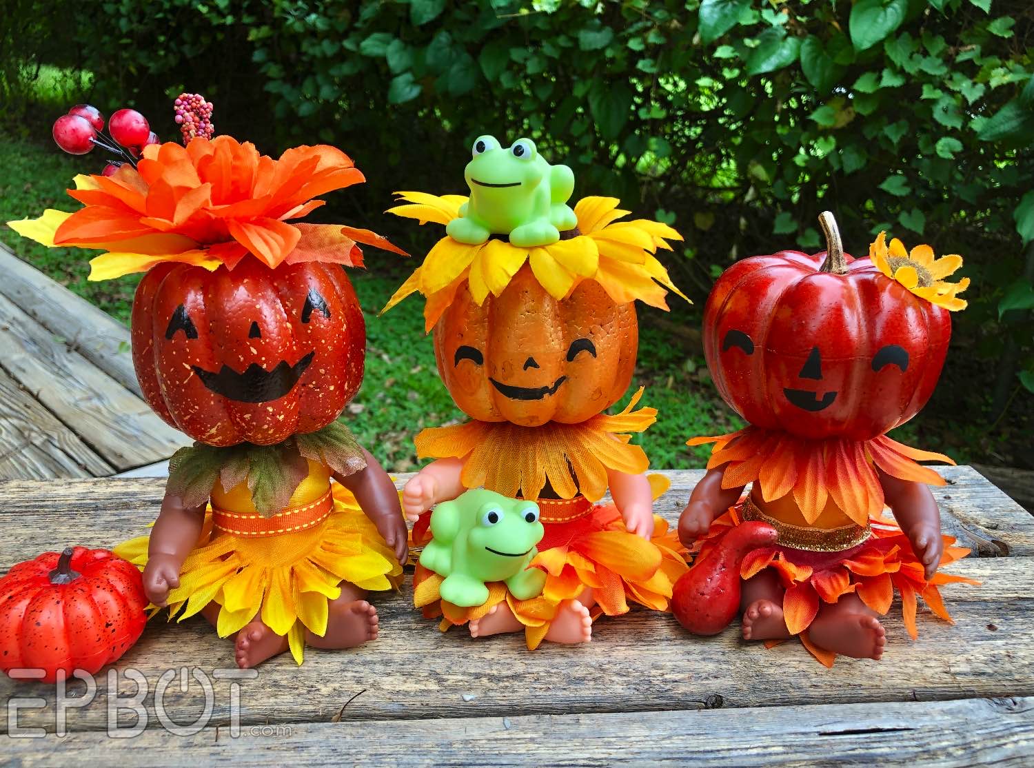 EPBOT: 3 Halloween DIYs Using Dollar Tree Baby Dolls That You'll Either  Find Funny & Cute Or Super Creepy