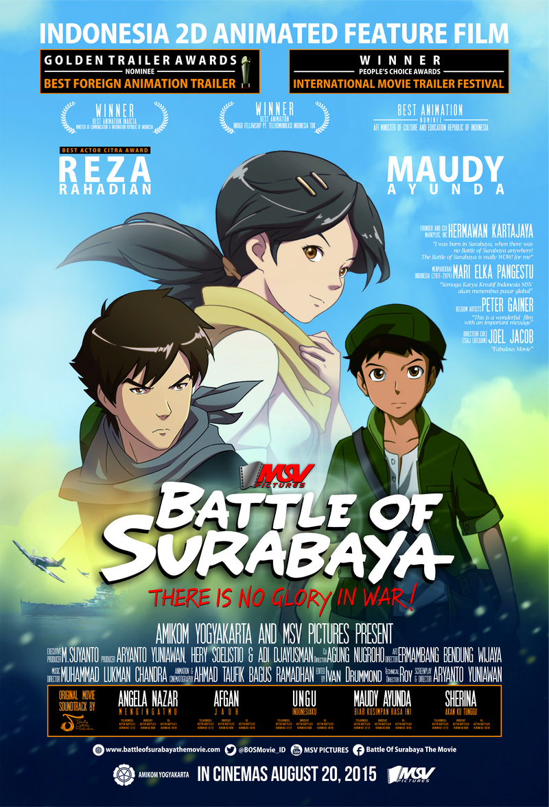 BATTLE OF SURABAYA FILM ANIMASI INDONESIA PERTAMA YANG MENDUNIA