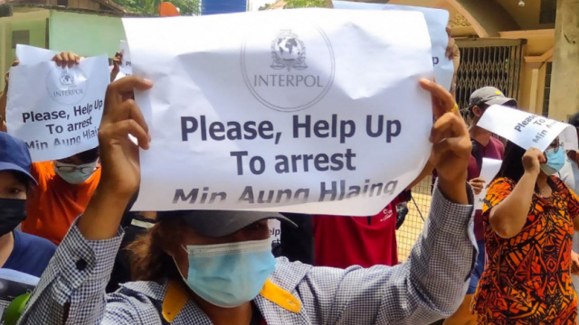 Pemerintah Sipil Myanmar Surati Interpol untuk Tangkap Jenderal Min Aung Hlaing