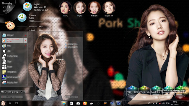 Park Shin Hye Theme Win 10 Ver. 1803 by Enji Riz Lazuardi