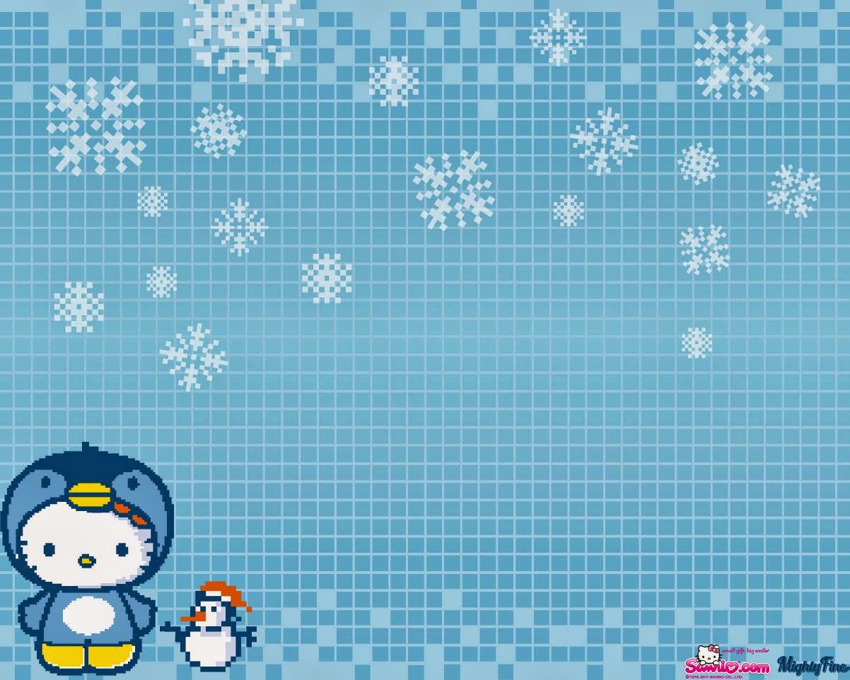 GAMBAR HELLO KITTY SALJU Wallpaper HD Animasi Bergerak Hello Kitty