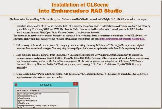 GLScene installation