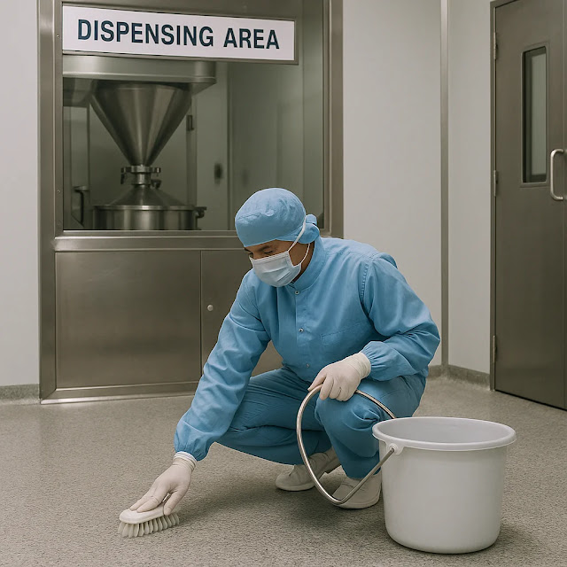 Maintaining of Dispensing area