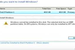 Cara Convert MBR ke GPT (Maupun Sebaliknya)
