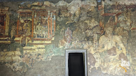 The iconic cave paintings of Ajanta Caves