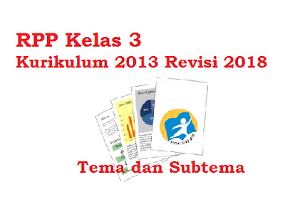 Download RPP Kewajiban dan Hakku Kelas 3 Kurikulum 2013 Revisi 2018 