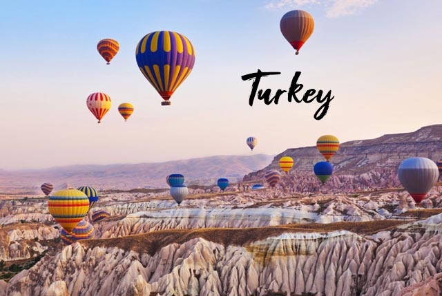 Turkey honeymoon packages from India