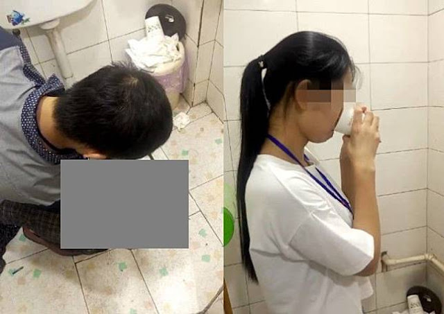 Kejam! Gagal Penuhi Target, 2 Karyawan di China Dihukum Minum Air dari Toilet 