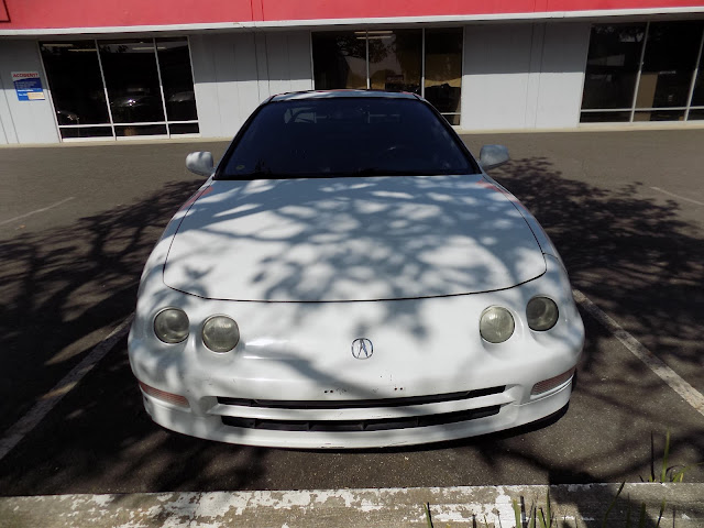 1997 Acura Integra- Before work done at Almost Everything Autobody