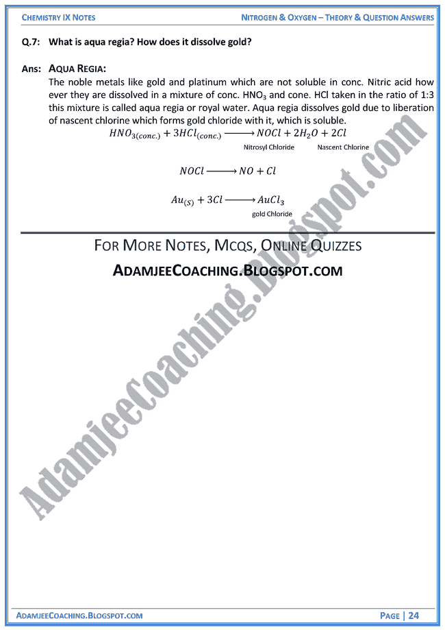 nitrogen-and-oxygen-theory-notes-and-question-answers-chemistry-ix