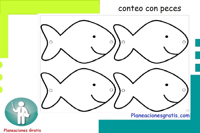 Pack De Peces Para Conteo Preescolar y Primaria PDF