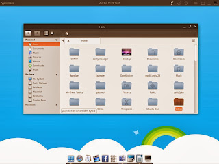 desktop Pantheon run file-manager