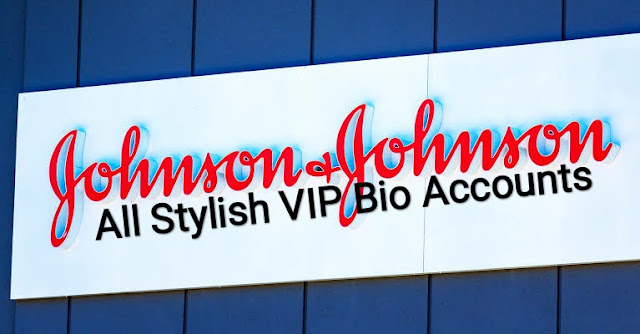Johnson & Johnson Stylish Bio | J&J VIP Accounts, Profile, & Symbols Designs of All Kinds