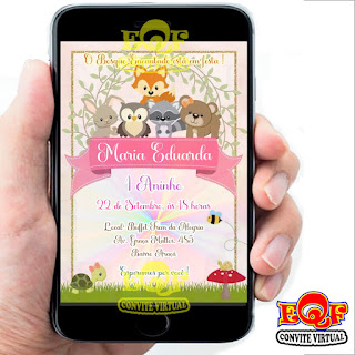 Convite Virtual Bosque Encantado, #convitevirtual, #conviteinfantil, #convitevirtualinfantil, #bosqueencantado, #convitevirtualbosqueencantado, #convitebosqueencantado, #convitedigitalbosqueencantado, #conviteparacrianca, #convitedigital, #convitepersonalizado