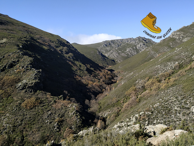 Vista desde el mirador del Camino de los Vados, junto al cartel de Sierra Cabrera