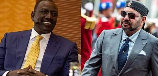 الملك يهنئ وليام روتو بمناسبة انتخابه رئيسا لجمهورية كينيا