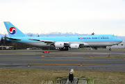 HL7609 B7478HTF Korean Air First Flight (hl korean air cargo)