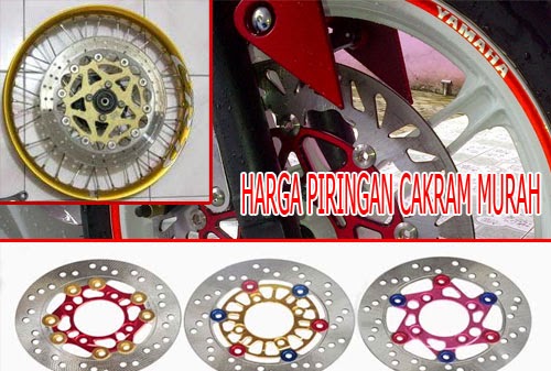 Harga Piringan Cakram Motor Terbaru