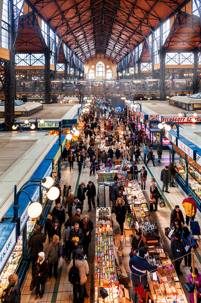 Budapest - The Great Market... I was in Budapest many years ago, but I want to go here.