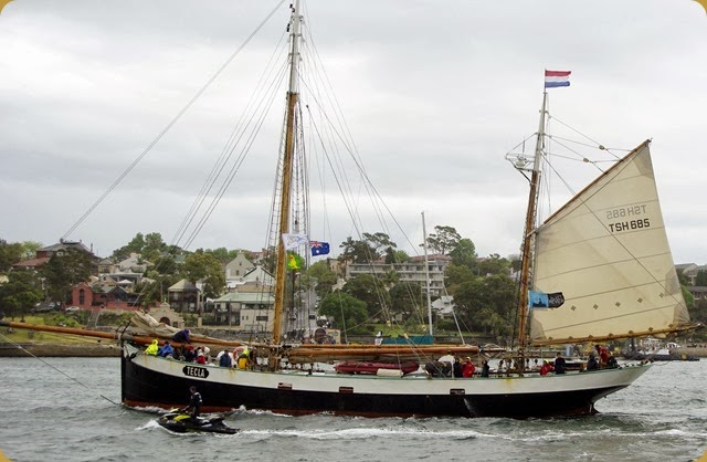 IFR - Tall Ships entering Sydney Harbour