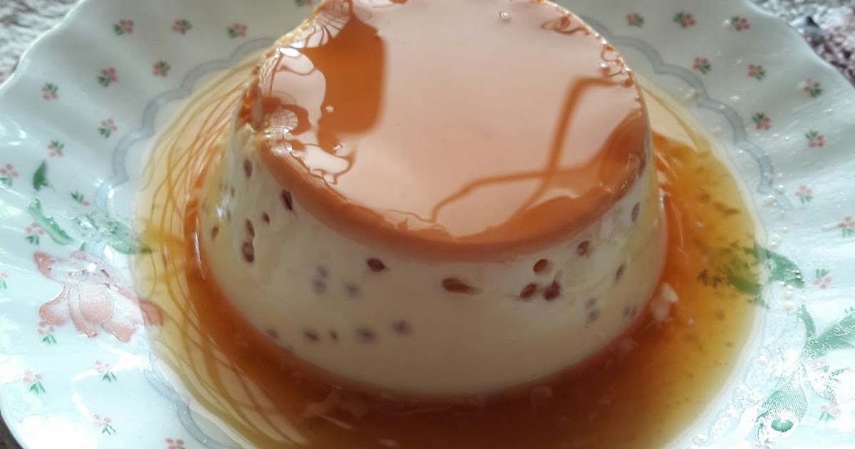 Resepi Puding Karamel Sedap - Resepi Adik