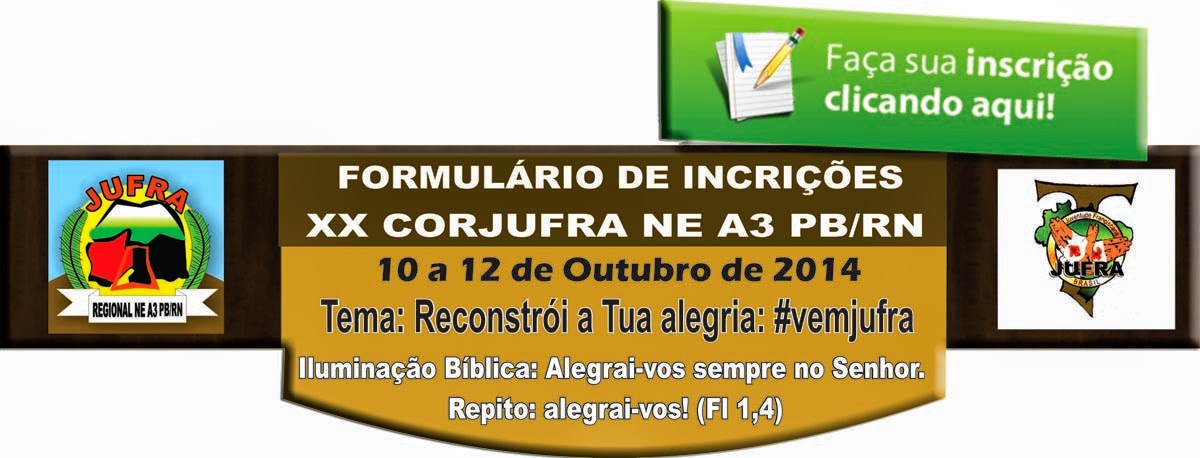  XX CONGRESSO CORJUFRA INCRIÇÃO