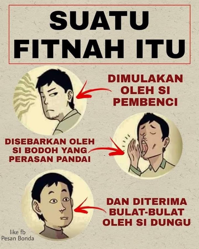 Satu Kisah Fitnah Bermula Dengan ...