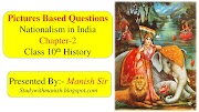 **Picture based Questions with Solutions** **Nationalism in India**Ch-2 History Class 10th**