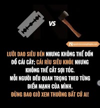 Mỗi thứ đều có thế mạnh riêng