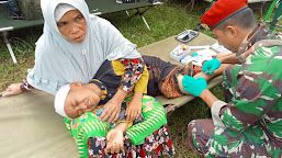 Prajurit  Kopassus kembali diterjunkan bantu  Penanganan Awal Gempa Cianjur (Hari kedua)