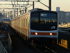 武蔵野線　快速　府中本町行き　205系メルヘン顔(廃止)
