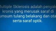 Apa Itu Multiple Sklerosis ?