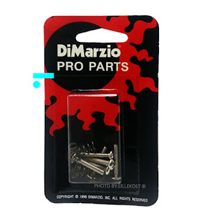 Dimarzio FH1310, Single Coil Screw Kit (CHROME)