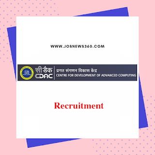 CDAC Chennai Recruitment 2019 for Project Associate (12 Vacancies)