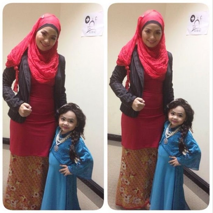 Comel! Bila Dato' Siti Nurhaliza dandan anak Siti Saerah ...