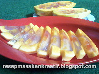 agar dengan rumput lautnya dikenal sebagai masakan sehat sebab mengandung serat RESEP AGAR AGAR BUAH PEPAYA ENAK SEGAR