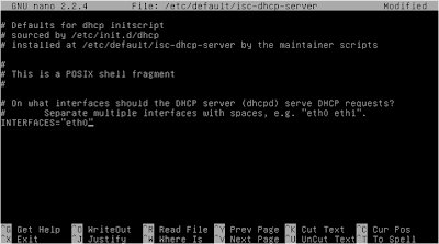 Konfigurasi DHCP Server Pada Linux Debian CLI