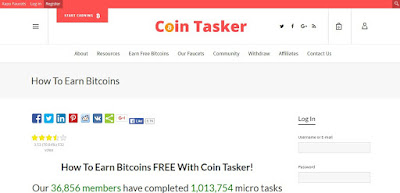 how to earn bitcoin free with coin tasker