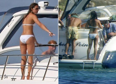 Pippa Middleton Sunbathing