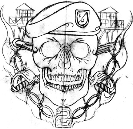 skulls tattoos drawings
