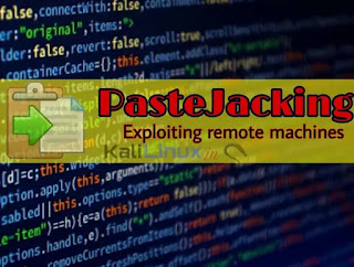 pastejacking and pastejacker in kali linux 2020