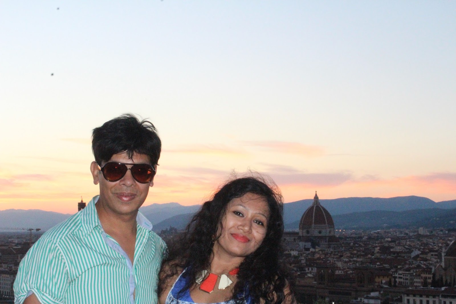 Florence Sunset View, Sunset Piazzale Michelangelo, Florence sunset Michelangelo, Best place to watch sunset in Florence