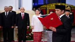 Presiden Jokowi Lantik Kepala BPIP dan BPKP di Istana Negara